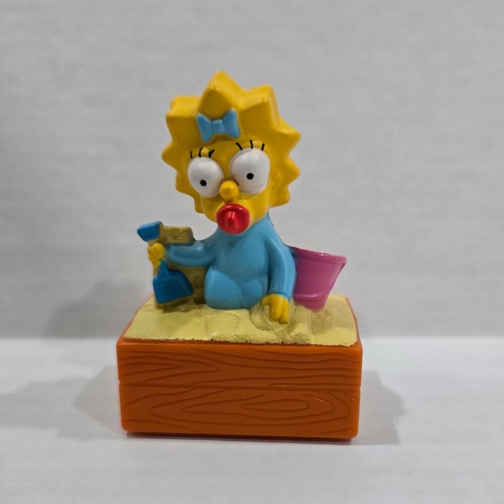Vintage 2007 The Simpsons Movie Maggie Simpson Burger King Figure